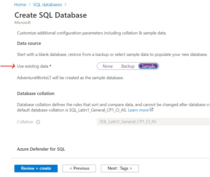 azure sql database