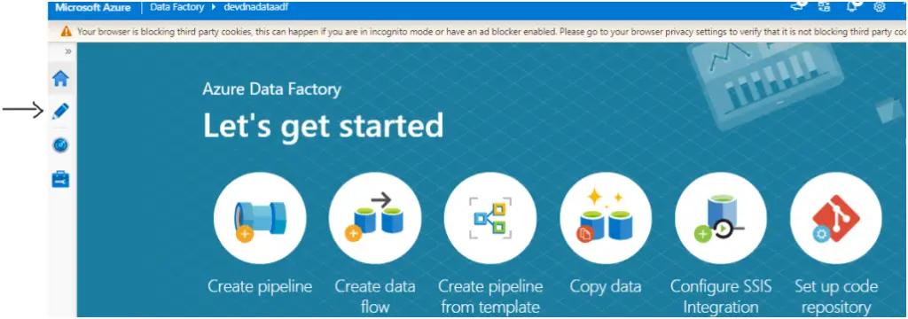 create dynamic dataset in adf