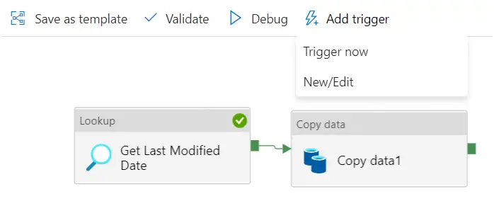 create triggers in adf