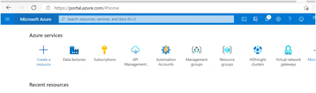 create azure blob storage