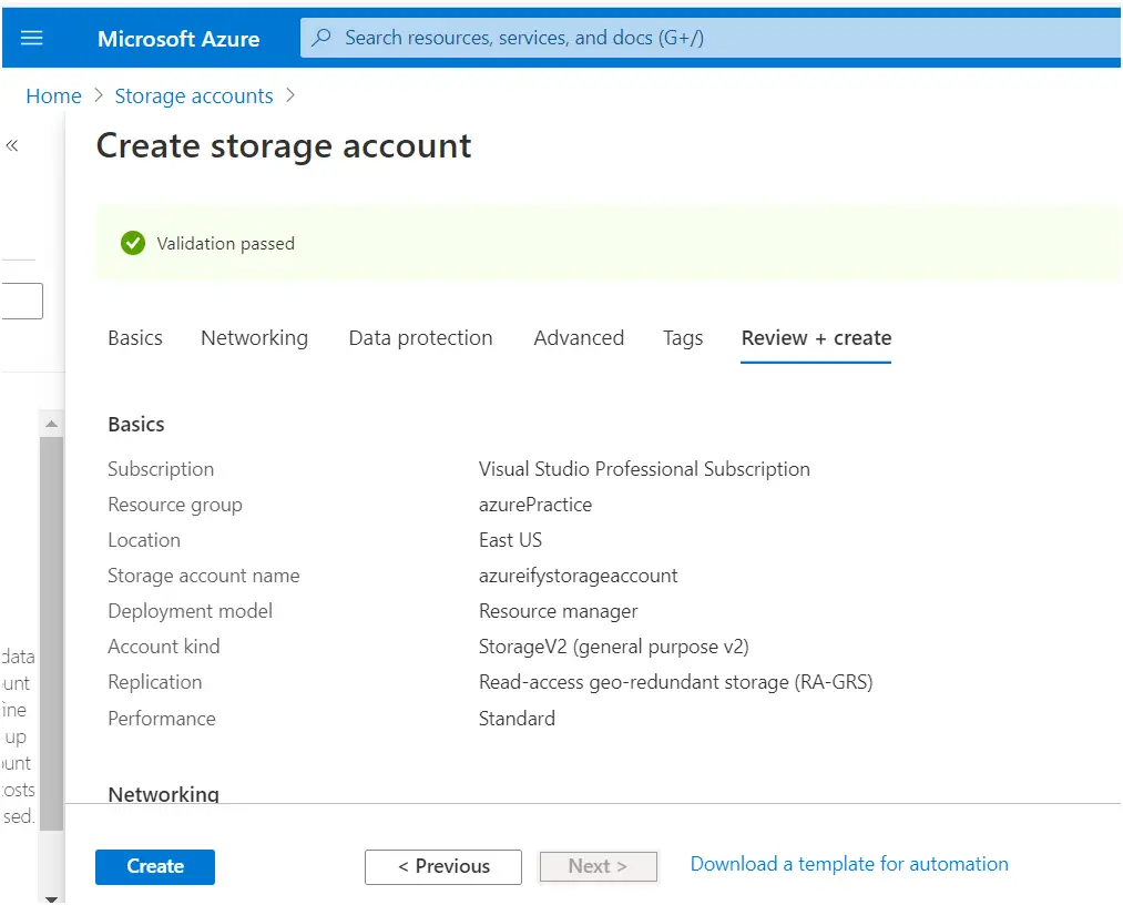 Create Azure Blob Storage Step By Step Tutorial With Example