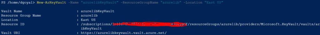 Create resource group using azure PowerShell cmdlet