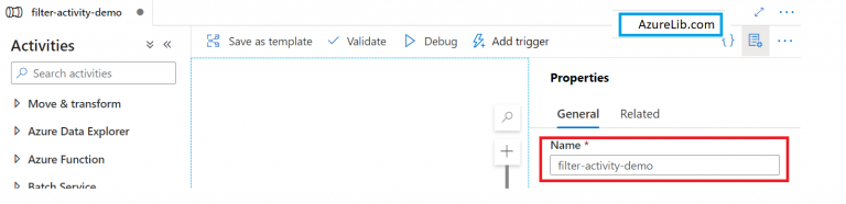 How do you use Filter Activity in Azure Data Factory?