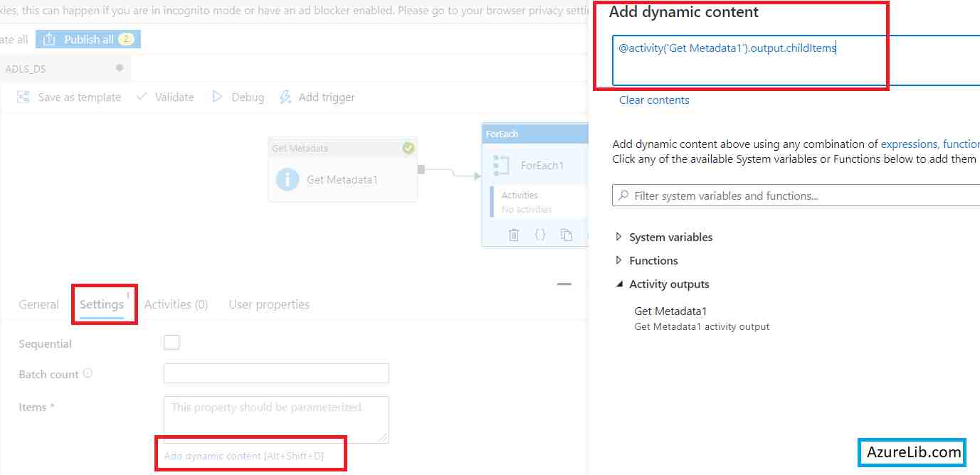 ForEach Activity in Azure Data Factory With Practical Example