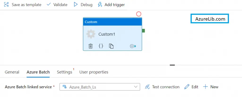 Configure Custom Activity in the Azure Data Factory-1 