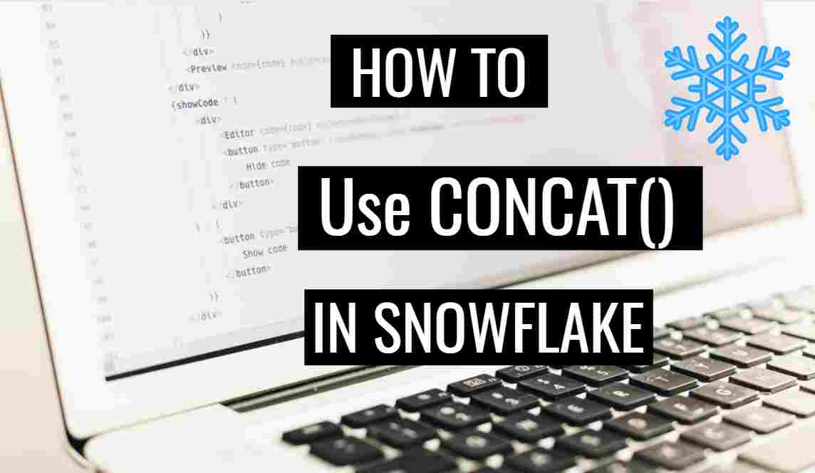 concatenate in snowflake