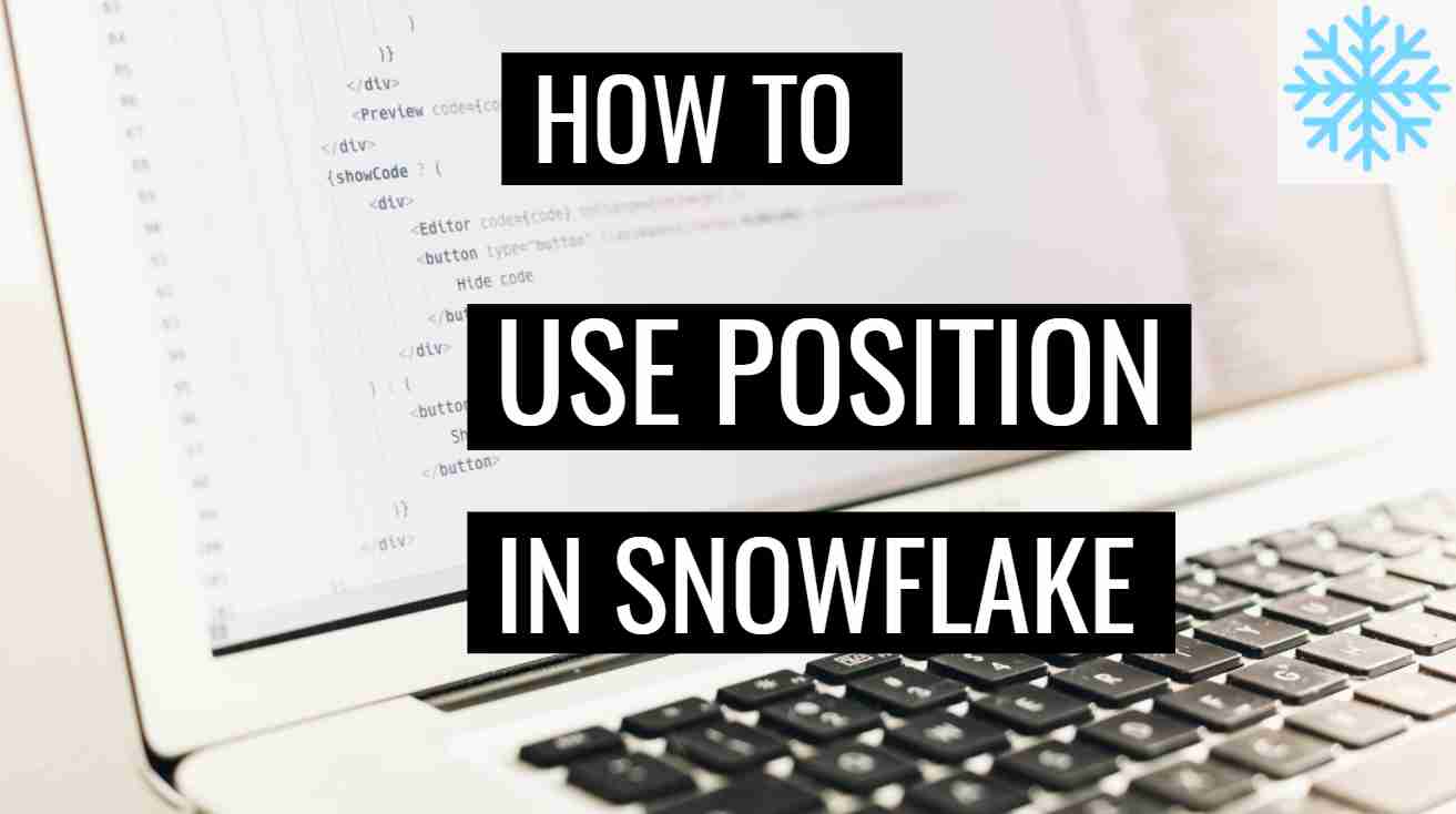 POSITION() function in Snowflake?